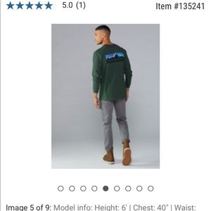 Green Patagonia Long sleeve shirt